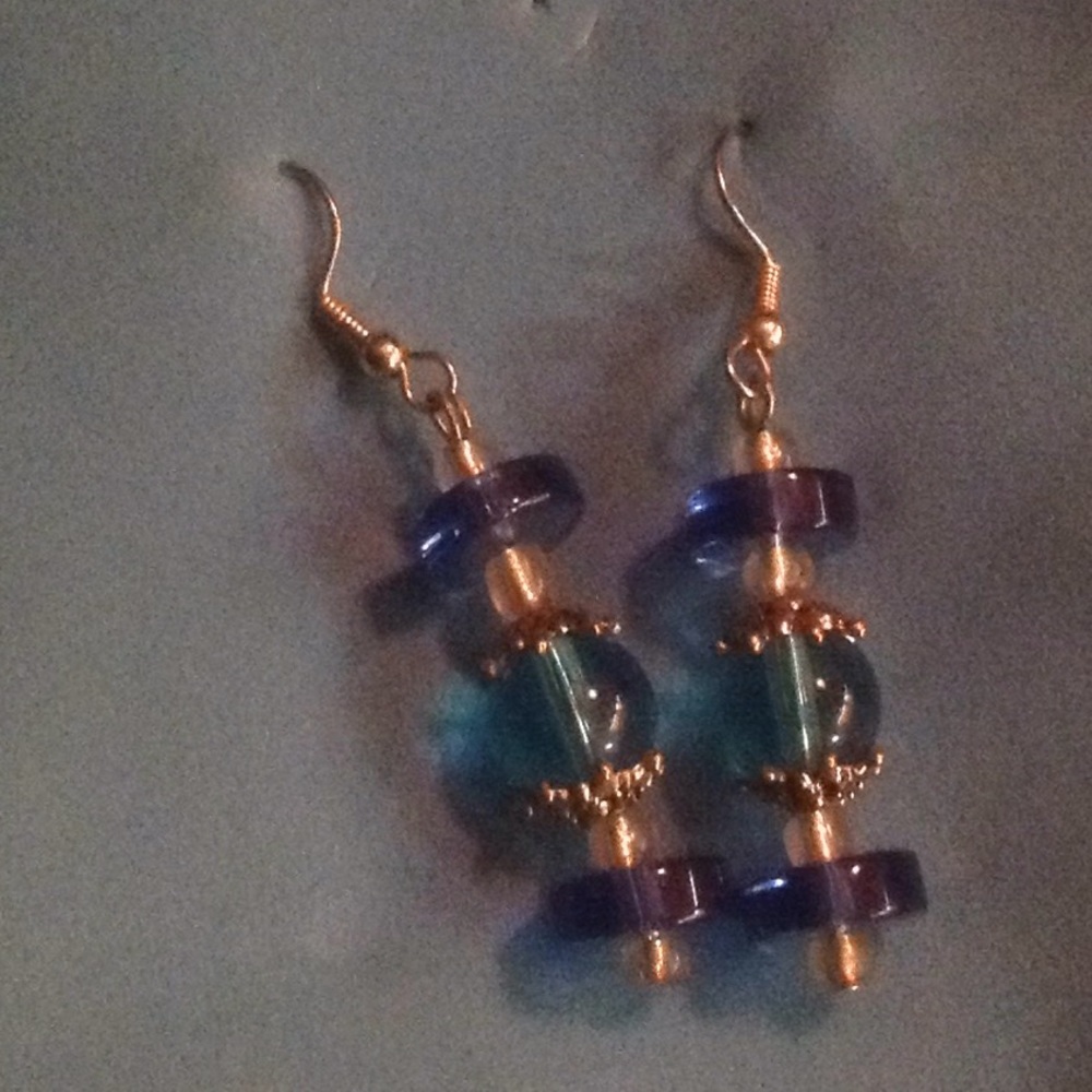 Brilliant Blue Earrings